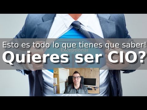 Quieres ser CIO? Esto es todo lo que tienes que saber
