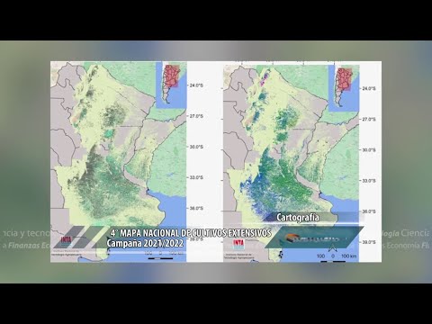 4° Mapa nacional de cultivos extensivos