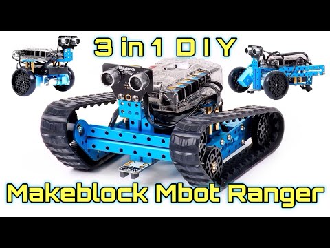 Makeblock Mbot Ranger an Excellent 3 in 1 Robotics and STEM Education DIY KIT
