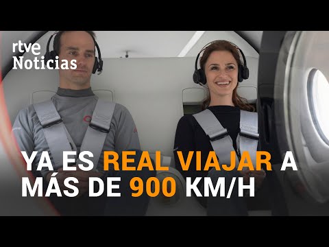 El &quot;HYPERLOOP&quot; de VIRGIN cierra con ÉXITO su PRIMER ENSAYO con PASAJEROS I RTVE