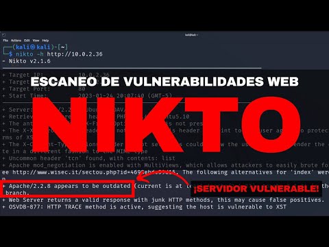 Nikto | Escaneo de vulnerabilidades web